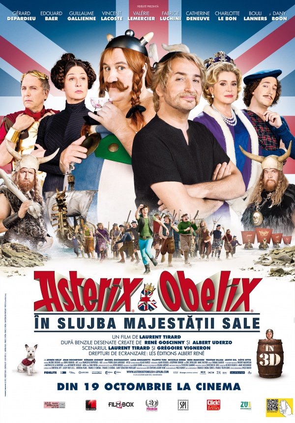 Afis ASTERIX SI OBELIX: ÎN SLUJBA MAJESTĂŢII SALE