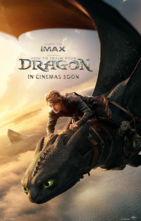 Afis CUM SĂ ÎȚI DRESEZI DRAGONUL