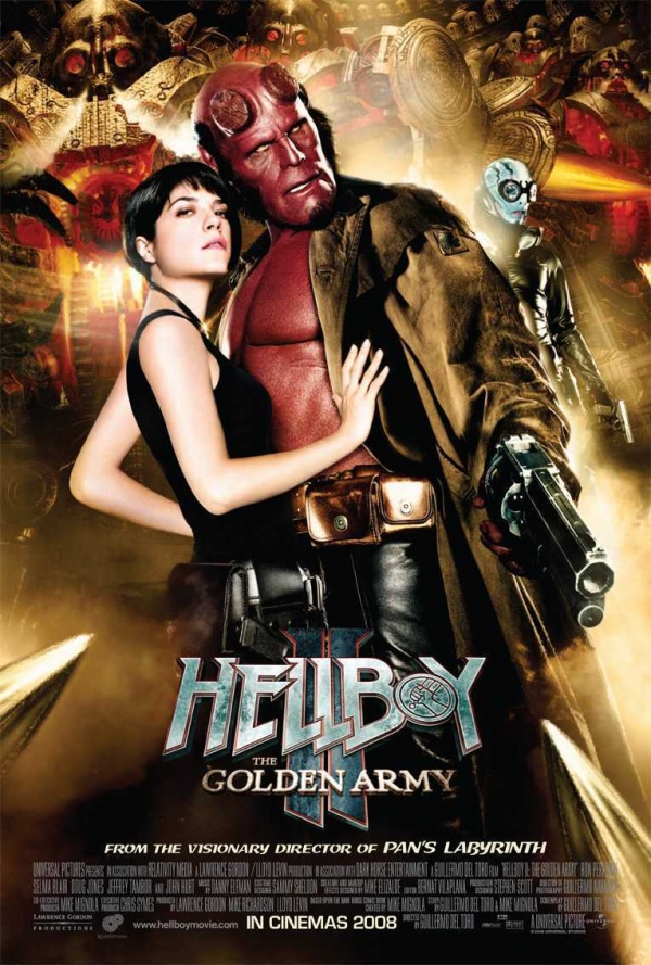 Afis HELLBOY2: ARMATA DE AUR