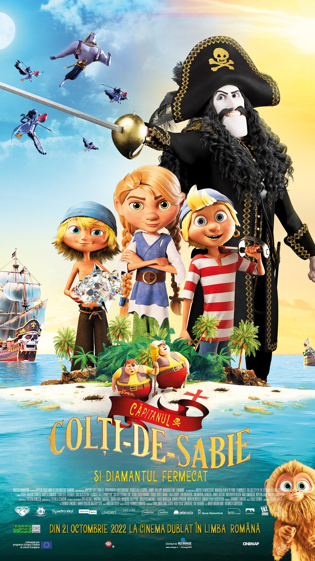 CĂPITANUL COLȚI-DE-SABIE ȘI DIAMANTUL FERMECAT
