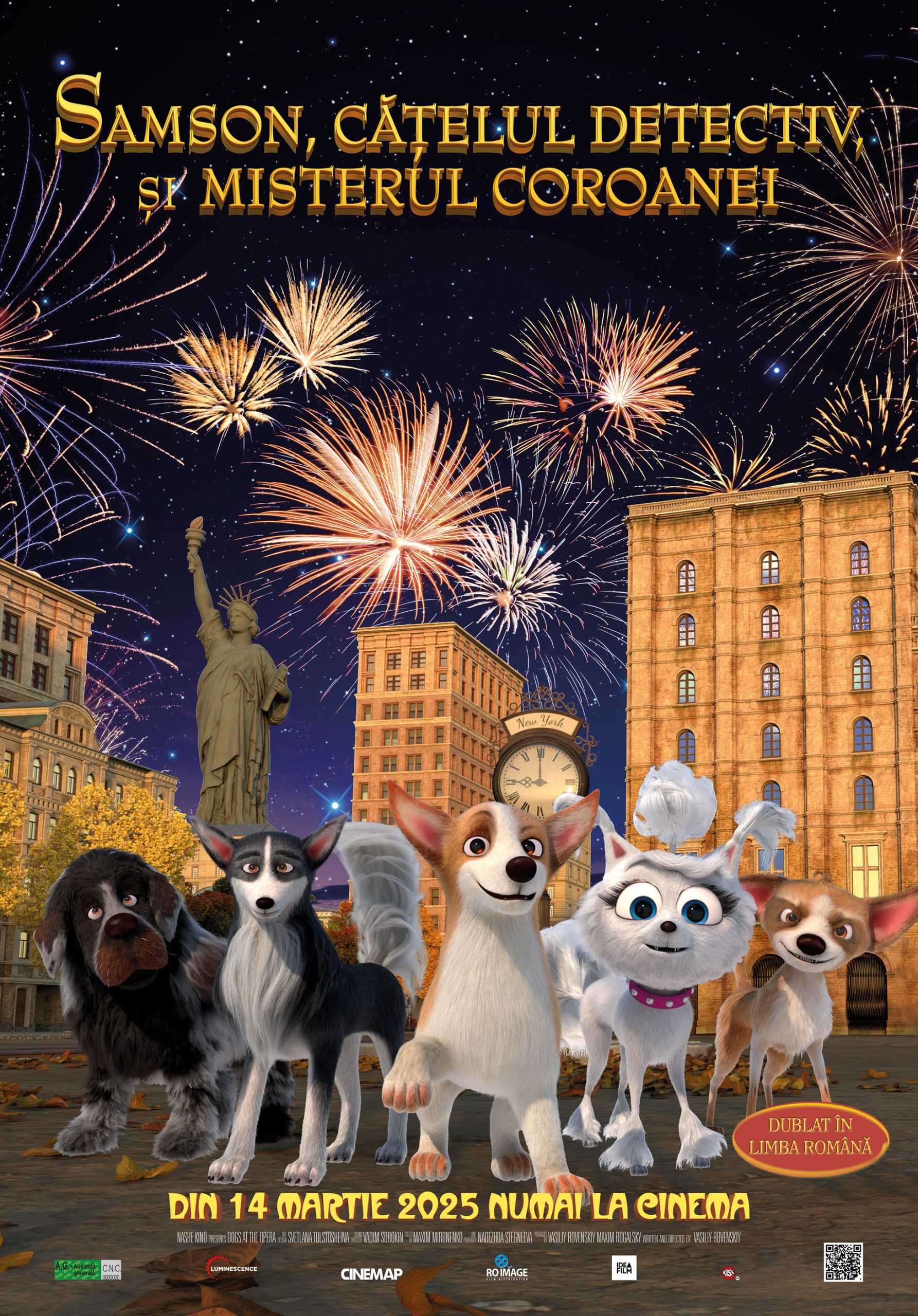 SAMSON, CĂȚELUL DETECTIV,  ȘI MISTERUL COROANEI