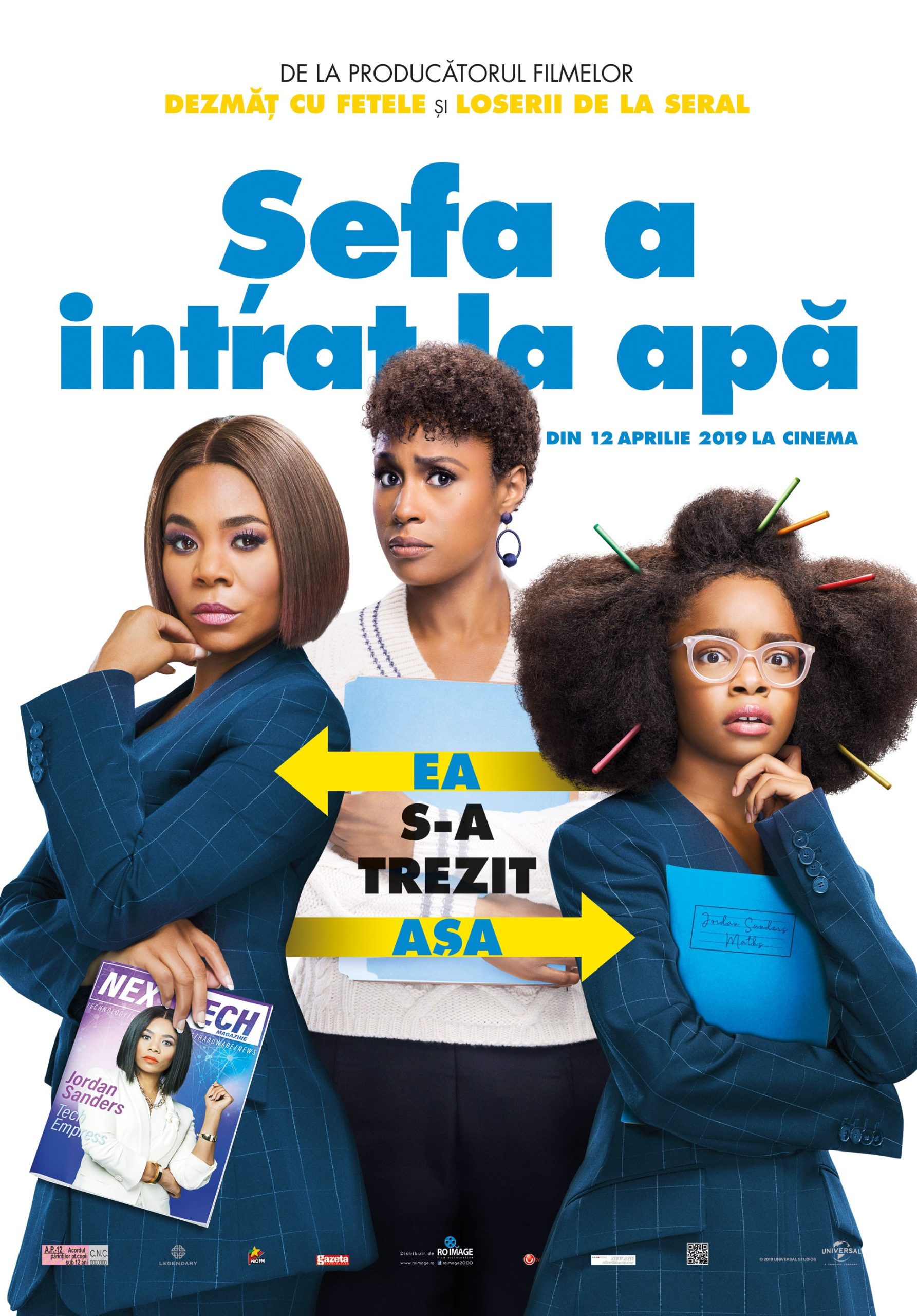 ȘEFA A INTRAT LA APĂ