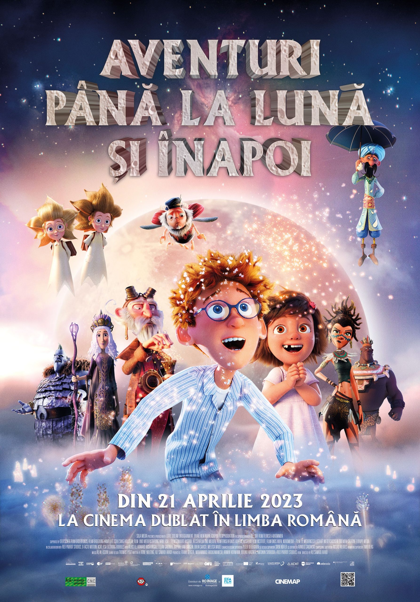 AVENTURI PÂNĂ LA LUNĂ ȘI ÎNAPOI