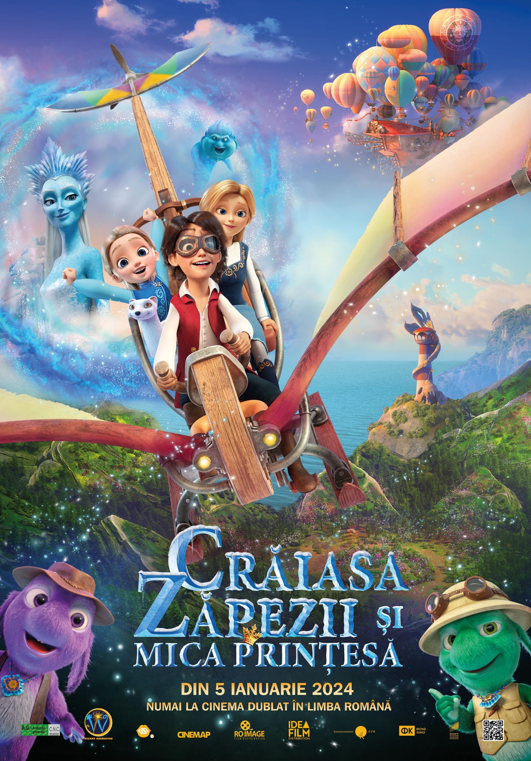 CRĂIASA ZĂPEZII ȘI MICA PRINȚESĂ