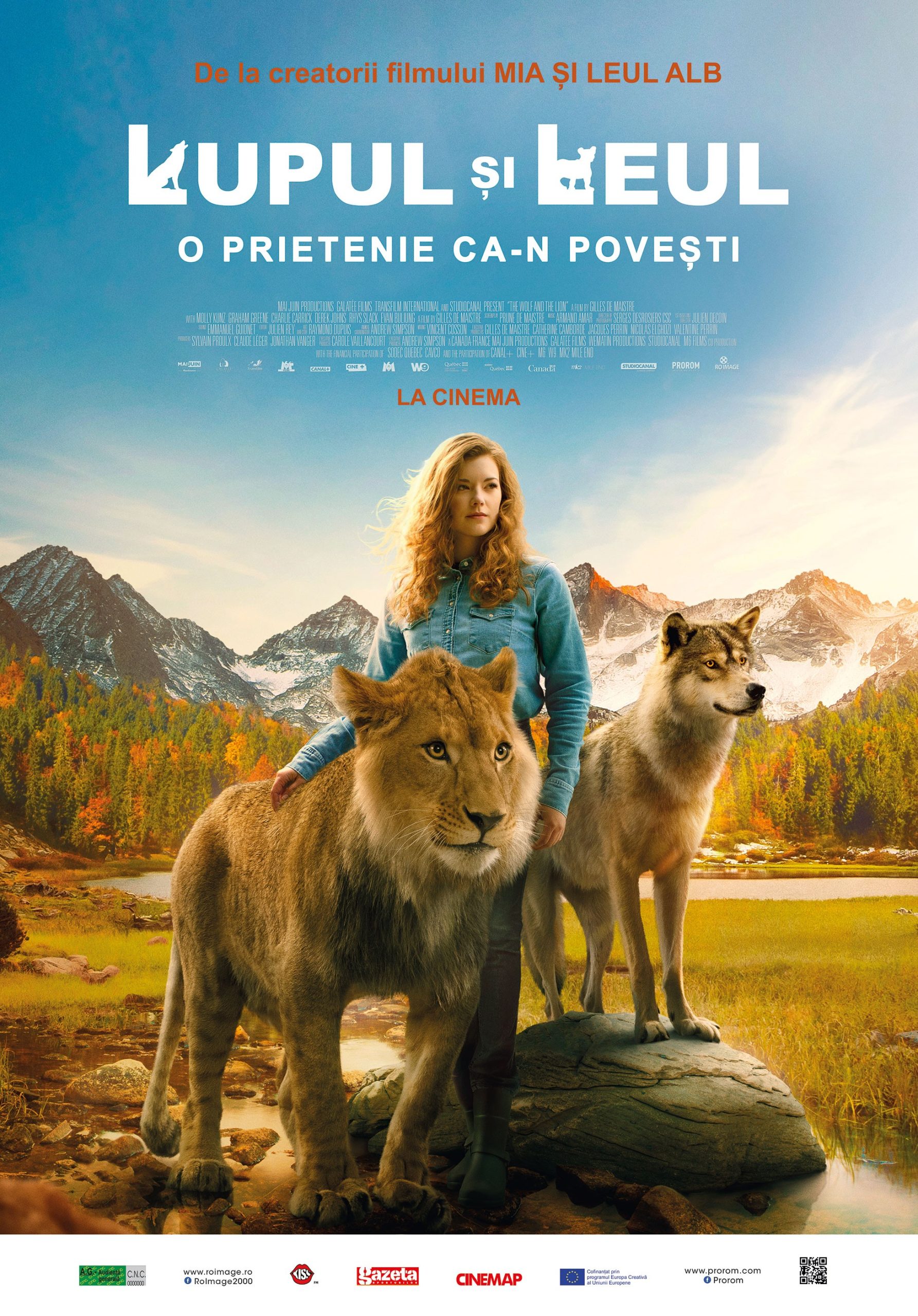 LUPUL ȘI LEUL: O PRIETENIE CA-N POVEȘTI