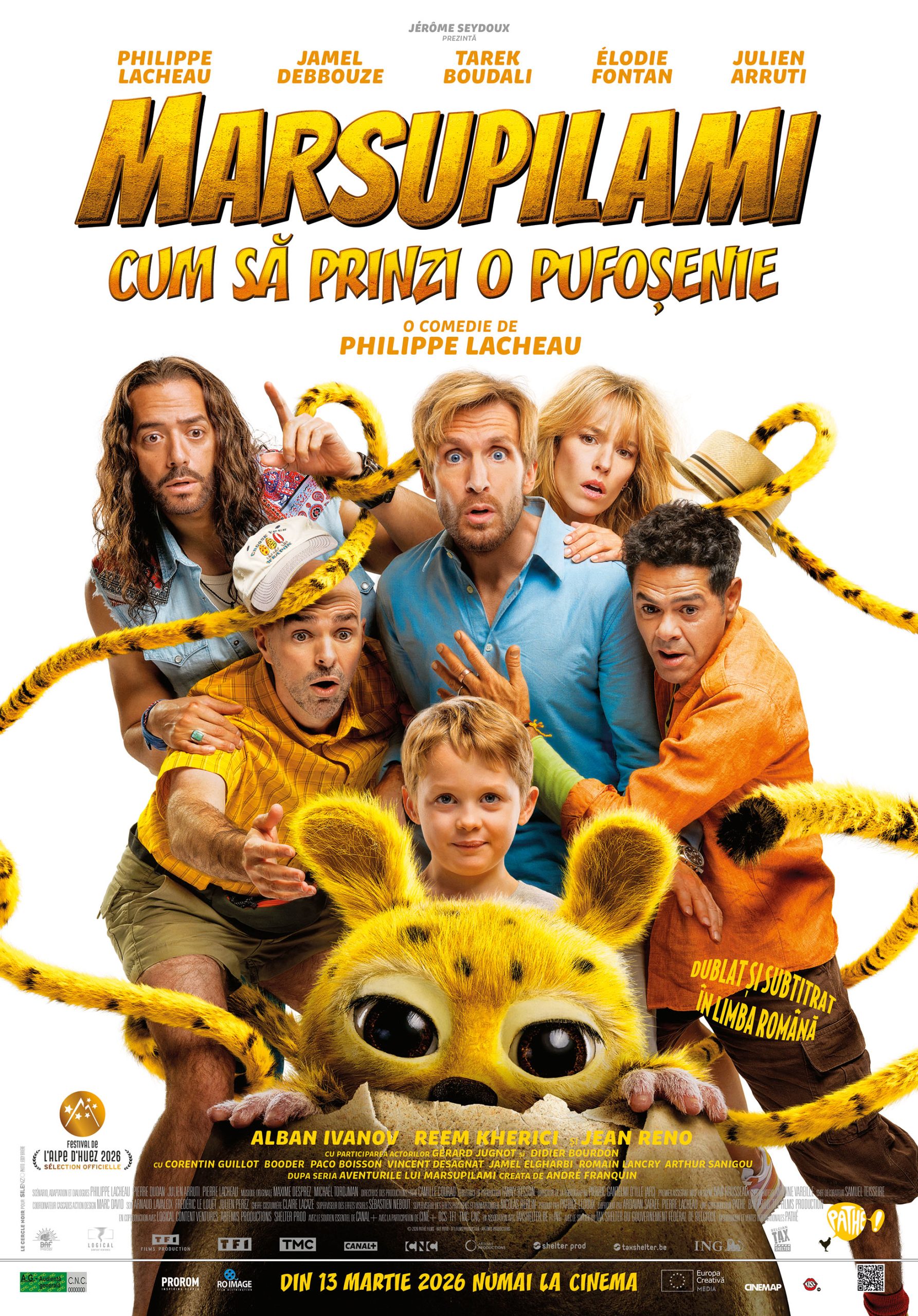 MARSUPILAMI: CUM SĂ PRINZI O PUFOȘENIE
